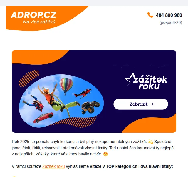 Adrop: Zážitek roku 2025 ve větrném tunelu a formuli – červen 2026 | Nuslet.cz