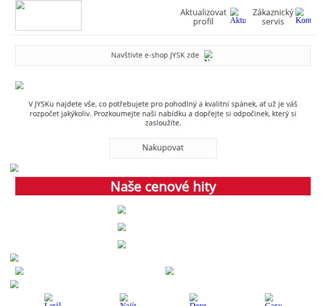 JYSK: Kvalitní odpočinek za nízké ceny – červen 2026 | Nuslet.cz