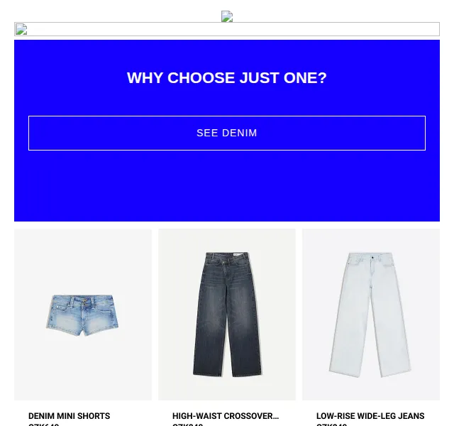 Bershka: Až 50% sleva na denim a letní kolekci – červen 2026 | Nuslet.cz