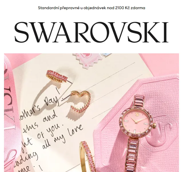 Swarovski: Dárek k nákupu nad 5400 Kč – červenec 2026 | Nuslet.cz