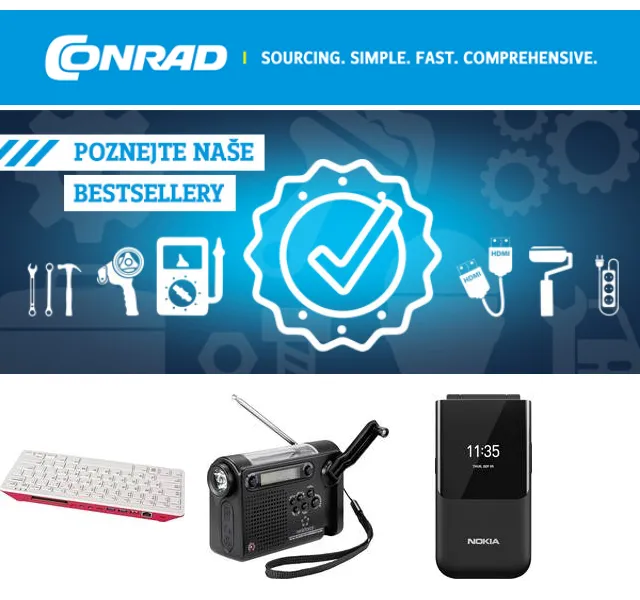 Conrad Electronic: TOP produkty října – červen 2026 | Nuslet.cz