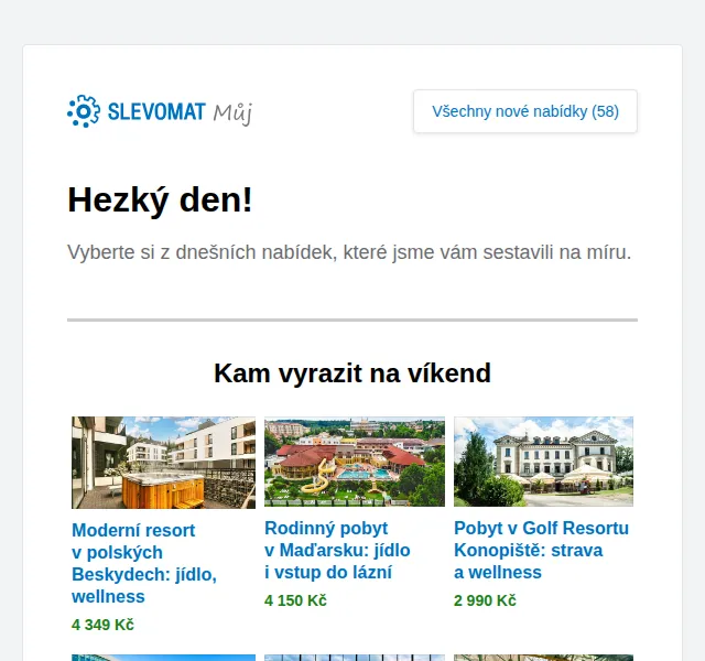 Slevomat: All inclusive wellness pobyt pro dva od 3 990 Kč – červen 2026 | Nuslet.cz