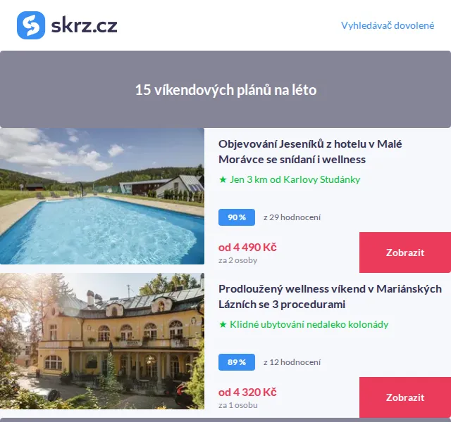 Vánoce na Skrz: Léto na Mácháči i u jezera Hevíz – červen 2026 | Nuslet.cz