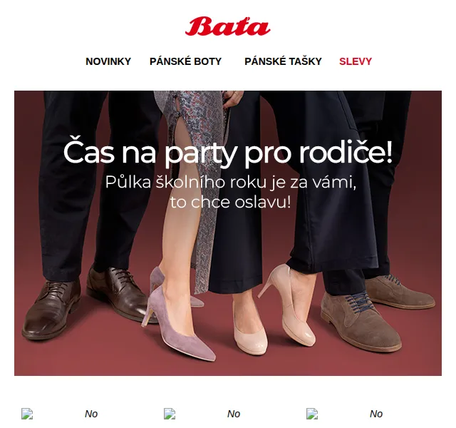 Baťa: obuv pro slavnostní příležitosti – červen 2026 | Nuslet.cz