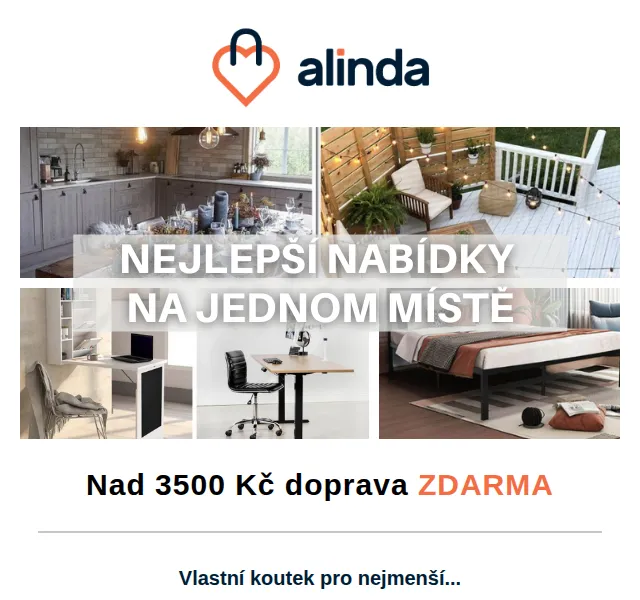 Alinda: Dětské hračky a potřeby – červen 2026 | Nuslet.cz