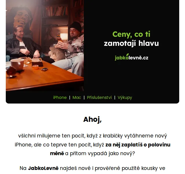 iPhone levně - až -60% | JabkoLevně.cz