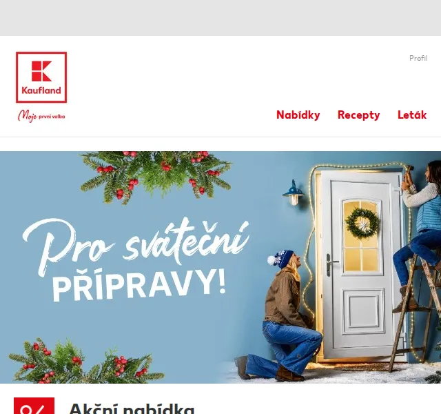 Kaufland: Vánoční dekorace od 229 Kč – červen 2026 | Nuslet.cz