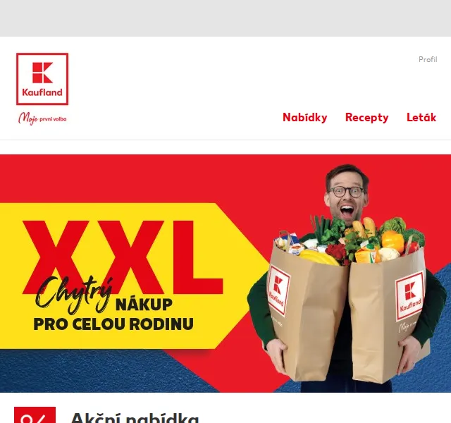 Kaufland: Akční leták XXL – chytrý nákup pro rodinu – červen 2026 | Nuslet.cz