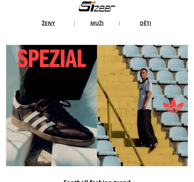 Sizeer: Adidas Samba, Gazelle – do 10 % – Červen 2026