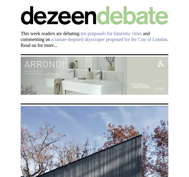 Dezeen Daily: Příběhy architektury a designu – červen 2026 | Nuslet.cz