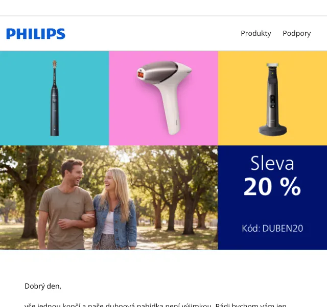 Philips: 20% sleva na péči Avent – duben 2026 | Nuslet.cz