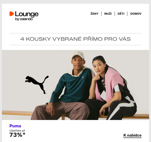 Lounge by Zalando: Puma, Diesel & Esprit až -85 % | Červen 2026