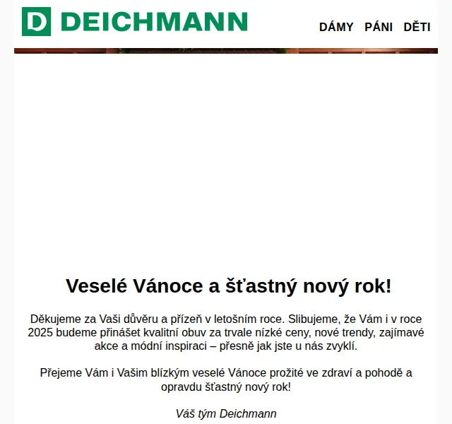 DEICHMANN: Vánoční kolekce – červenec 2026 | Nuslet.cz