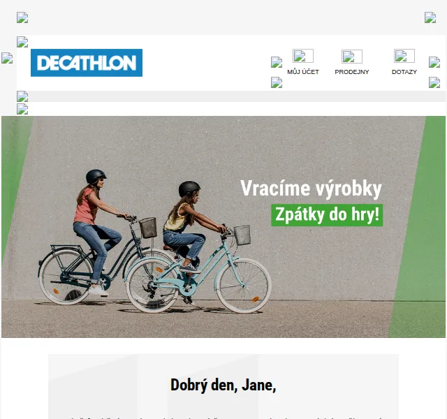 Decathlon: Vrácené produkty ve výprodeji – červen 2026 | Nuslet.cz