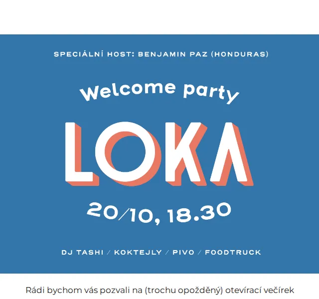 Doubleshot: Otevírací večírek Loky – červen 2026 | Nuslet.cz