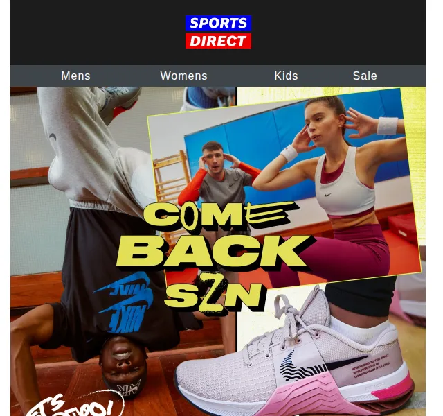 Sportsdirect: Nike training gear nová kolekce – červen 2026 | Nuslet.cz