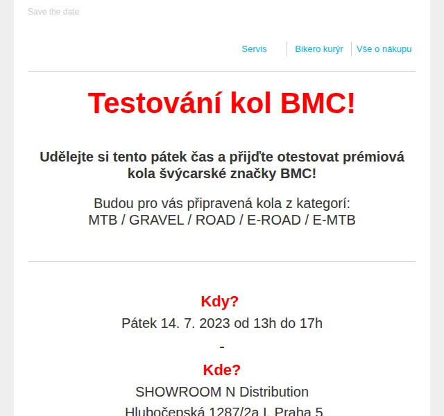 czbikero: testování kol BMC – červen 2026 | Nuslet.cz
