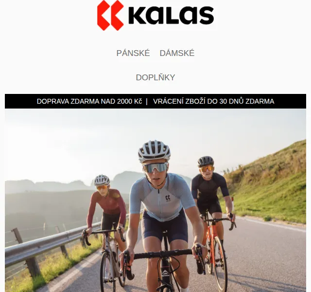 KALAS Sportswear: Kolekce PASSION a AERO – červen 2026 | Nuslet.cz