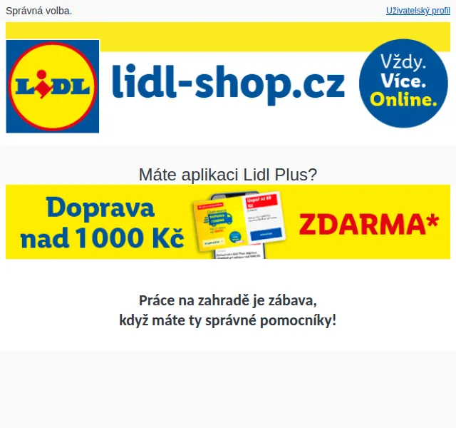 Lidl: Zahradní technika a nábytek – červen 2026 | Nuslet.cz