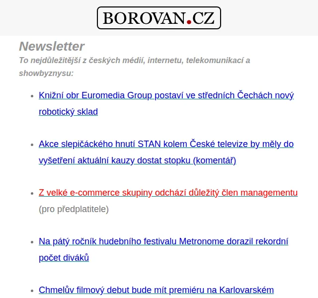 Aleš Borovan: Novinky z e-commerce a kultury – červen 2026 | Nuslet.cz