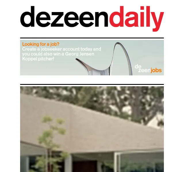 Dezeen Daily: Novinky z architektury a designu – červen 2026 | Nuslet.cz