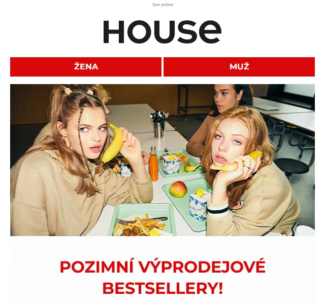 HOUSE: až -50 % na podzimní výprodej – červen 2026 | Nuslet.cz