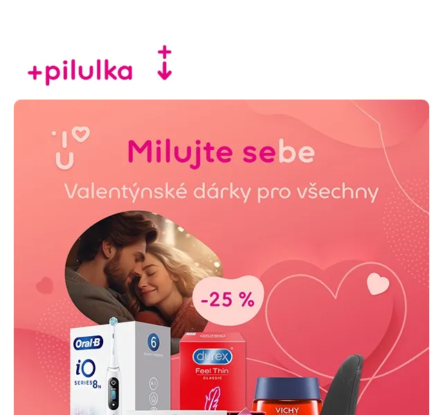 Pilulka.cz: Valentýnské dárky pro ženy – slevy až 25 % – červen 2026 | Nuslet.cz