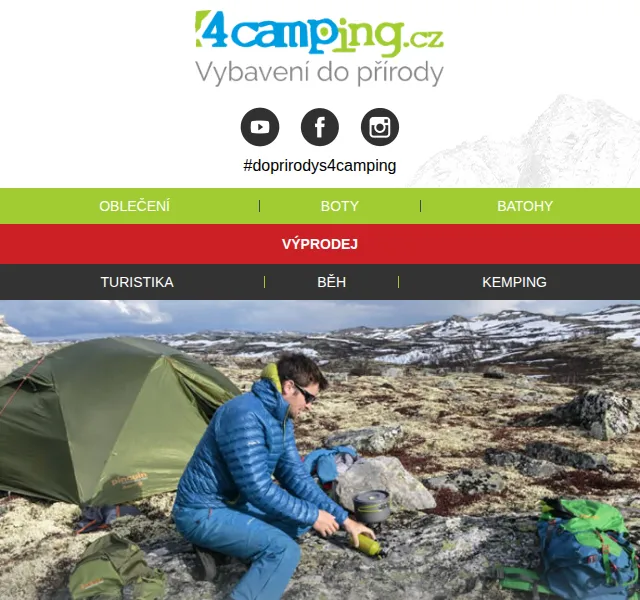 4camping.cz: Pinguin outdoor vybavení – červen 2026 | Nuslet.cz