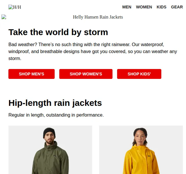 Helly Hansen: Nepromokavé bundy pro muže, ženy i děti – červen 2026 | Nuslet.cz