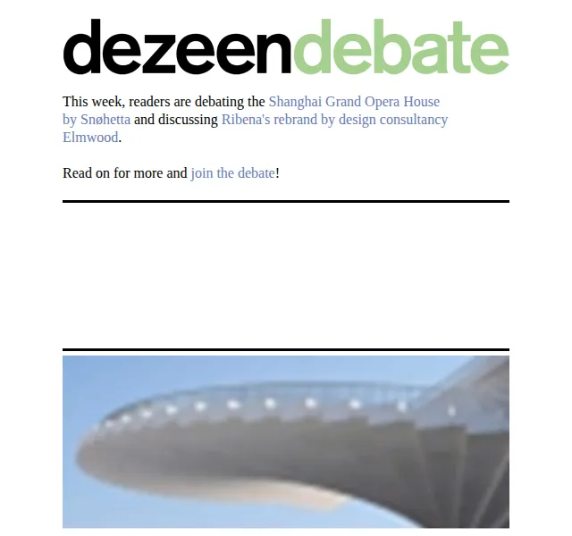 Dezeen Daily: Top architektonické debaty – červen 2026 | Nuslet.cz