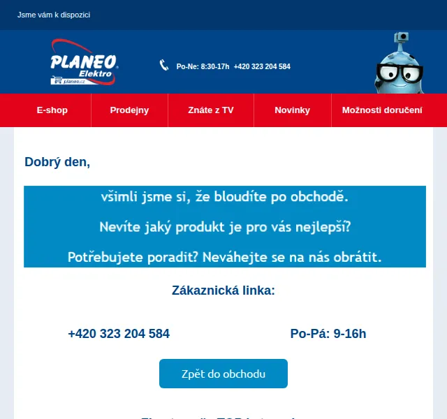 Planeo: Osobní odběr do hodiny a TOP kategorie – červen 2026 | Nuslet.cz