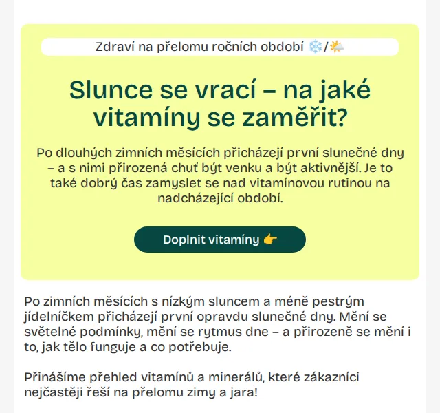 Pilulka.cz: Slevy na vitamíny až 20% – červen 2026 | Nuslet.cz