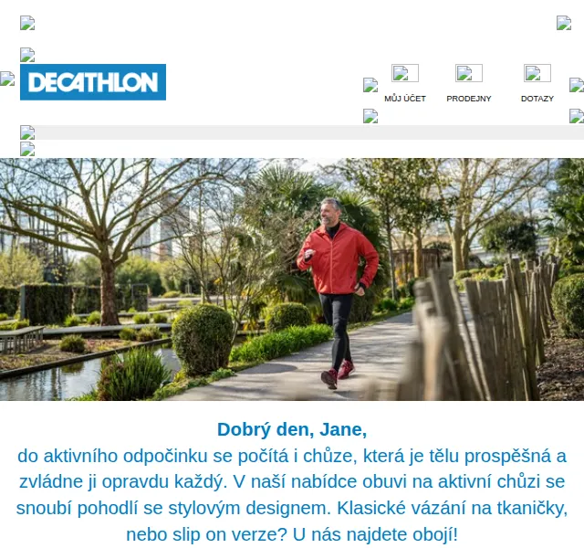 Decathlon: Obuv na aktivní chůzi – červen 2026 | Nuslet.cz