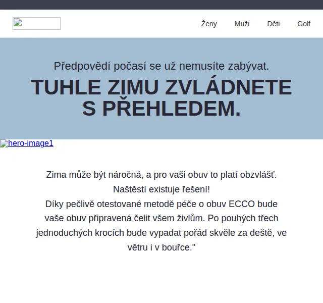 ECCO: Péče o obuv na zimu 2026/2027 – červen 2026 | Nuslet.cz
