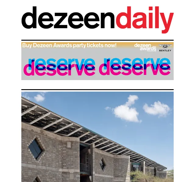 Dezeen Daily: Architektura a design – trendy z Dutch Design Week | červen 2026 | Nuslet.cz