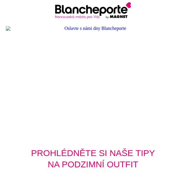 Blancheporte: −30 % na 2. a 3. produkt – září 2022 | Nuslet.cz