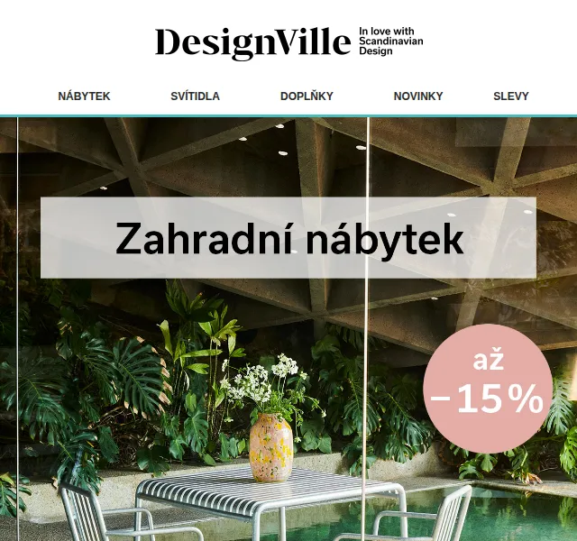 DesignVille: Výprodej zahradního nábytku HAY – červen 2026 | Nuslet.cz