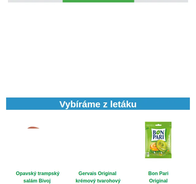 Váš HRUŠKA tým: leták Bivoj, Gervais, Bon Pari – červenec 2026 | Nuslet.cz