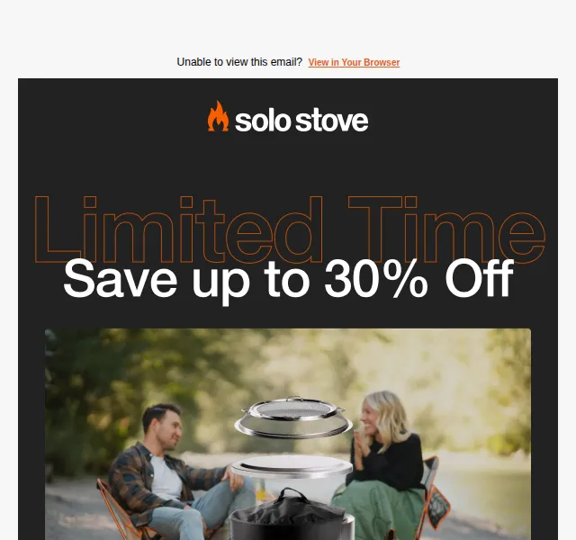 Solo Stove EU: Sleva až 30 % na balíčky – červen 2026 | Nuslet.cz