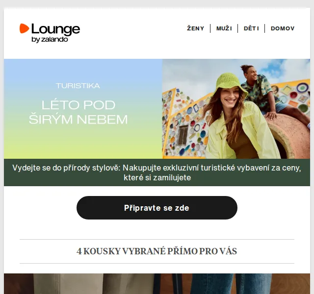 Lounge by Zalando: GANT, Skechers, Timberland – sleva až 75 % – duben 2026