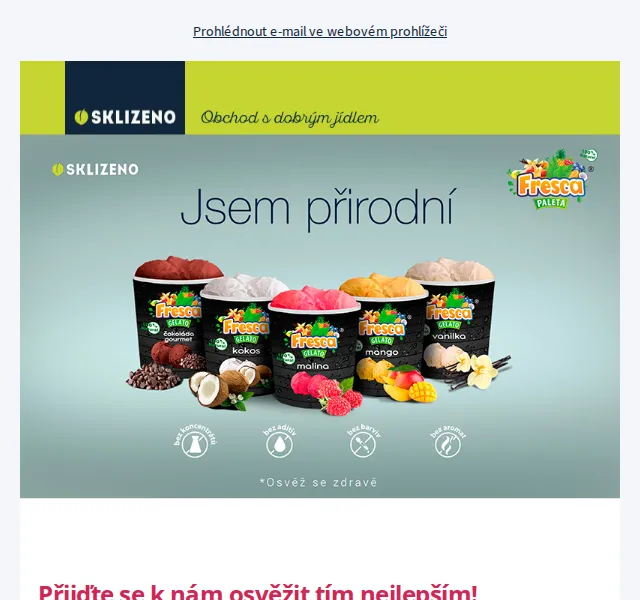 Sklizeno: letní osvěžení – zmrzlina, kombucha a limonády – srpen 2026 | Nuslet.cz