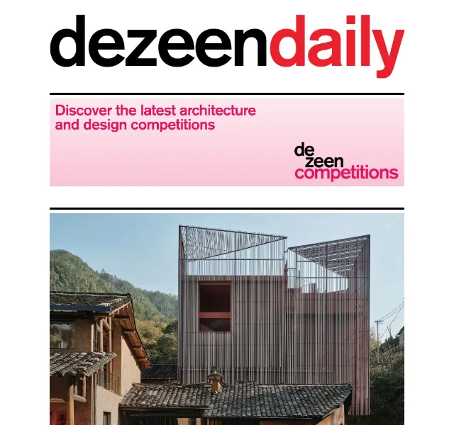 Dezeen Daily: Novinky z architektury a designu – červenec 2026 | Nuslet.cz