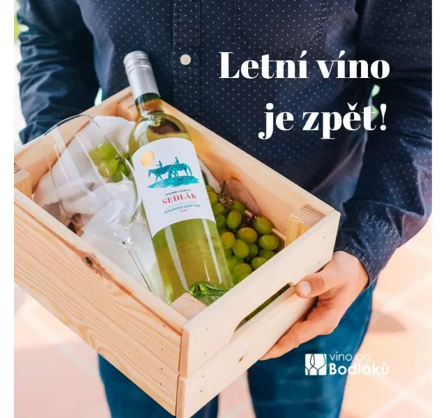 Jitka za Víno od Bodláků: Letní víno Sedláků a Primitivo Bag in Box – červen 2026 | Nuslet.cz