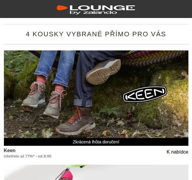 Lounge by Zalando: Keen, Icebreaker & Le Temps Des Cerises – slevy až 80 % – červen 2026 | Nuslet.cz