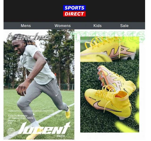 Sportsdirect: Nike Lucent Pack – pre-season fotbalová výbava | červen 2026 | Nuslet.cz