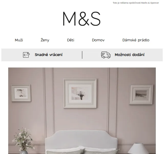 Marks and Spencer: Pohodlí pro váš domov – červen 2026 | Nuslet.cz