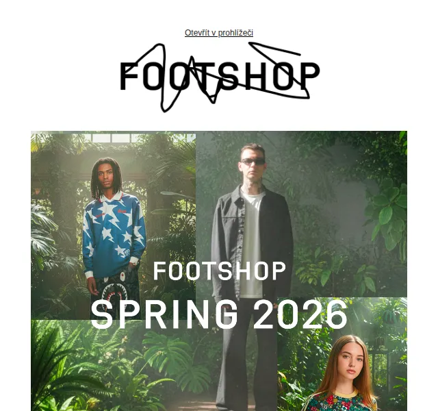 Footshop: jarní novinky a nové tenisky – duben 2026 | Nuslet