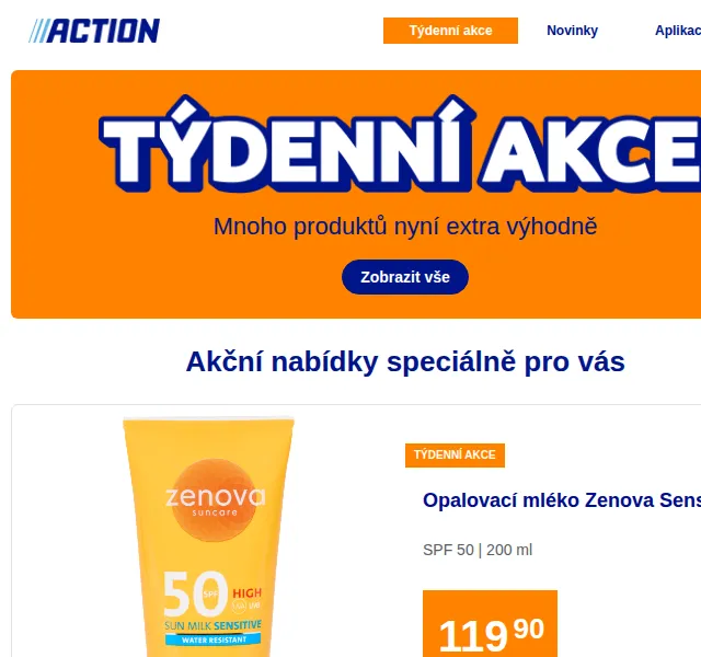 Action: Týdenní akce od 17. června – sleva až 25 % | Nuslet.cz