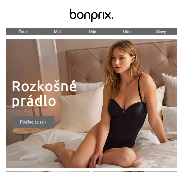 Bonprix: Nová kolekce prádla a módy – červen 2026 | Nuslet.cz