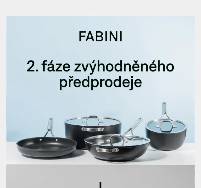 Jan Fabini: Titanová kolekce nádobí Meda – předprodej 2. fáze – červen 2026 | Nuslet.cz
